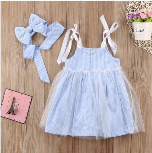 Vestido Infantil con Tirantes Cómodo y Adorable - Image 4