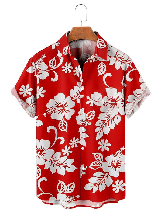 Camisa Estampada de Color Sólido para Hombre - Image 7