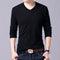 Suéter Cuello V para Hombre - Abrigo Versátil Primavera a Invierno