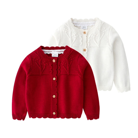 Cardigan Infantil de Punto Suave