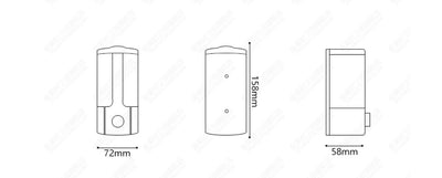 Set Dispensadores de Jabón Líquido y Champú para Baño - Image 5