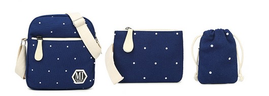Mochila Canvas con Lunares - Diseño Moderno y Funcional - Image 27