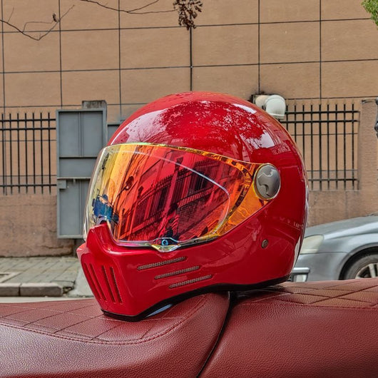 Casco Retro Harley Certificado para Motocicleta - Hombre y Mujer - Image 15