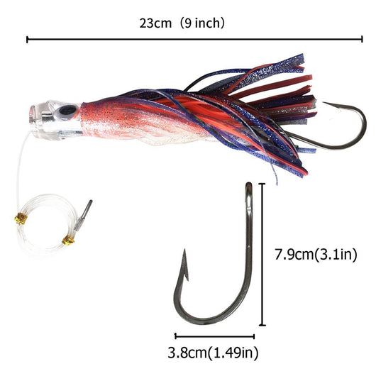 Pack de 6 Cebos de Pulpo Premium para Pesca - Image 4