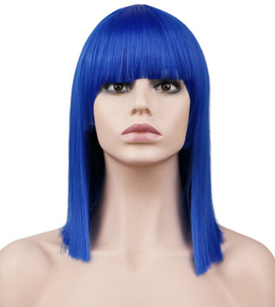 Peluca de Cosplay Anime Colores Vibrantes - Estilo Europeo y Americano - Image 7