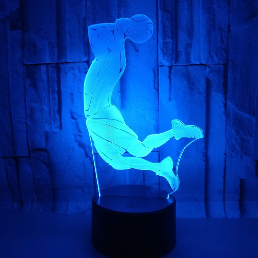 Lámpara LED 3D Inteligente con Efecto Disparo - Decoración Hogar Moderno - Image 3