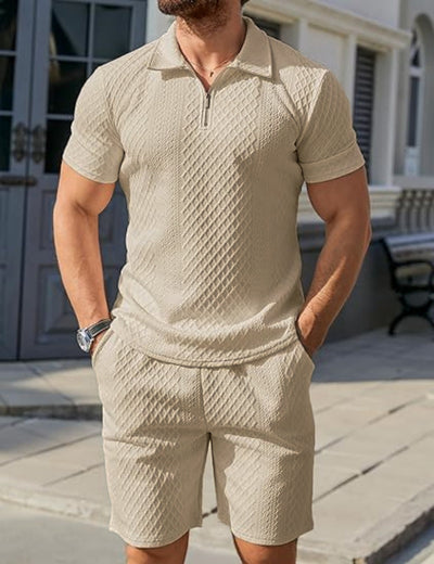 Conjunto Casual de Shorts para Hombre - Estilo Versátil Dos Piezas - Image 12