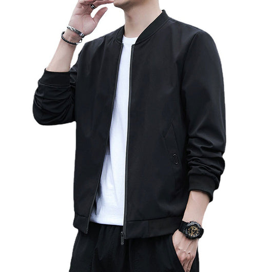 Chaqueta Casual de Manga Larga para Hombre - Primavera y Otoño - Image 4