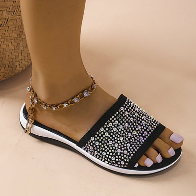Pantuflas Plataforma Ligeras con Letras Brillantes Hot Diamond - Image 11