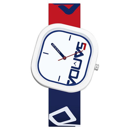 Reloj de Moda Cuadrado en Silicona Resistente al Agua - Image 7