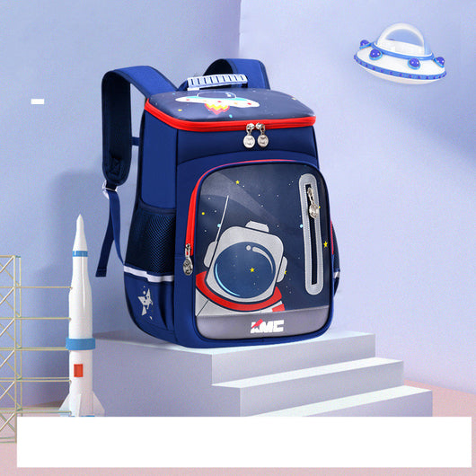 Mochila Escolar Protectora de Espalda Ligera para Niños - Image 2
