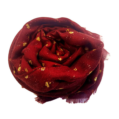 Pañoleta de Seda Estampada con Flores - Chal Tejido para Mujer - Image 5