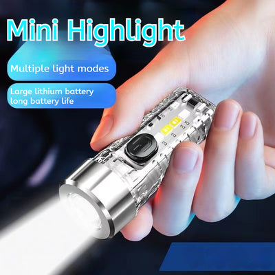 Linterna LED Portátil con Llavero - Luz Potente para Emergencias y Aventuras - Image 10
