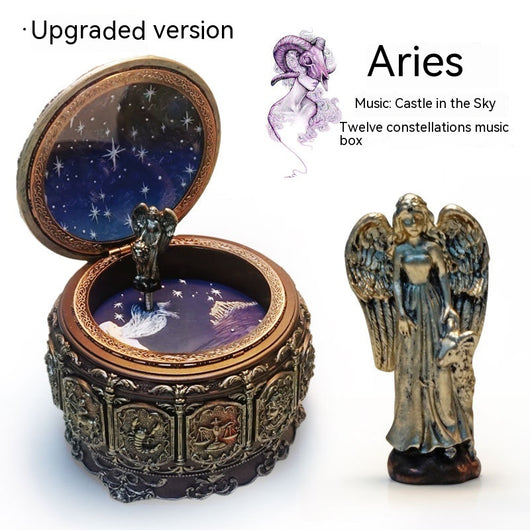 Caja de Música Giratoria con Constelaciones Luminosas - Regalo Perfecto para Niñas - Image 10