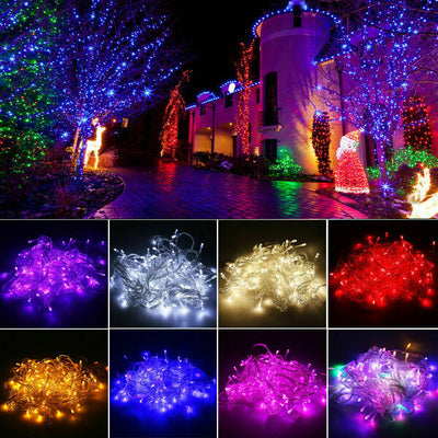 Guirnalda de Luces LED Multicolor Impermeables para Exteriores