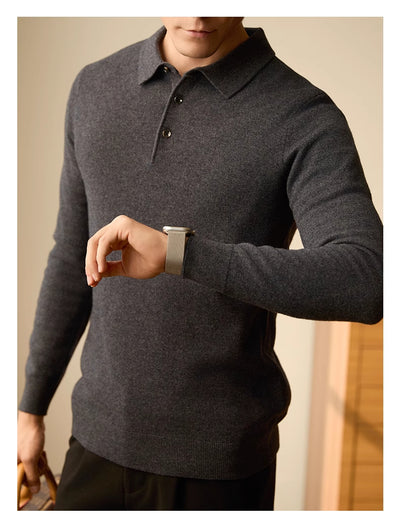 Suéter Tipo Polo Ejecutivo para Hombre - Image 6