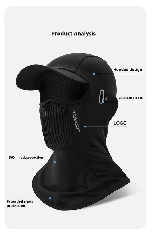 Pasamontaña Deportivo Ice Silk Protección Solar para Ciclismo y Outdoor - Image 17