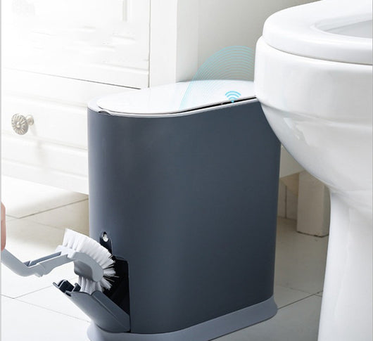 Basurero Inteligente con Sensor y Cepillo de Baño Eléctrico Automático - Image 13