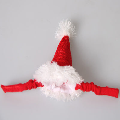 Gorro Navideño Rojo para Erizo con Correas de Franela - Image 4