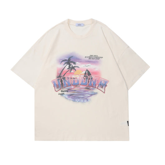 Camiseta Urbana con Estampa Paisaje Metropolitano - Image 12