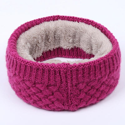 Bufanda de Lana Gruesa con Cuello de Terciopelo para Hombre y Mujer - Image 12