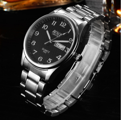 Reloj de Cuarzo Deportivo Dual con Calendario, Resistente al Agua e Iluminación Nocturna - Image 7
