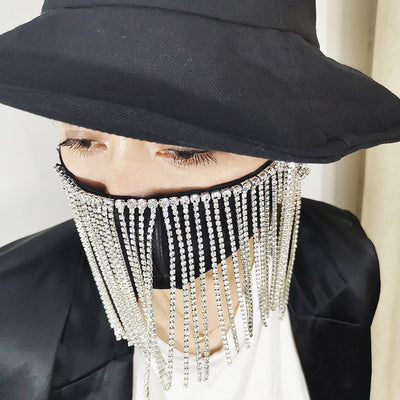 Mascarilla de Tela Transpirable con Diamante Flash - Image 9