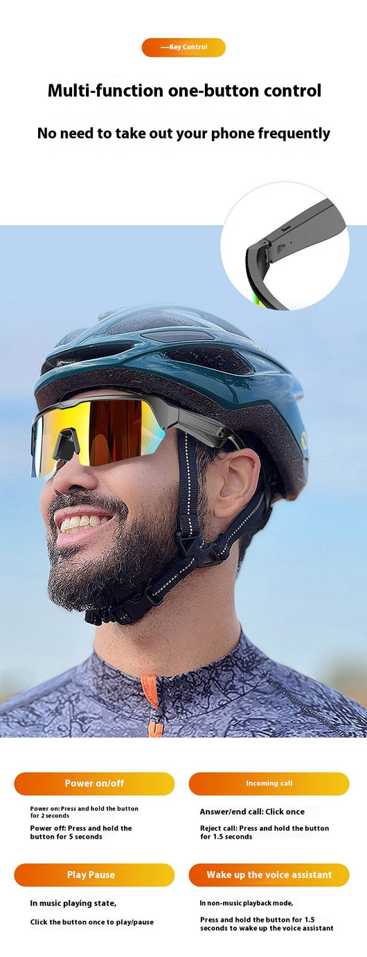 Gafas de Sol Inteligentes Bluetooth con Audio y Llamadas - Image 12