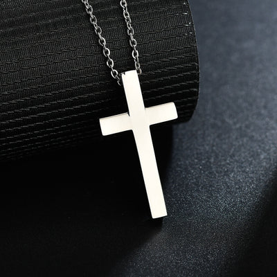 Collar Cruz de Acero Inoxidable - Image 6