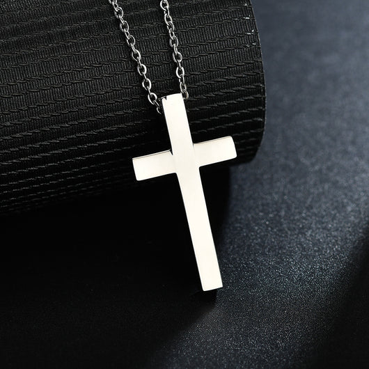 Collar Cruz de Acero Inoxidable - Image 6