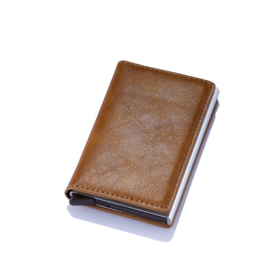 Cartera RFID Antirrobo de Aluminio para Hombre con Freno de Tarjetas - Image 6