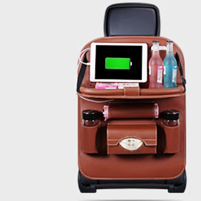 Organizador de Asiento con Carga USB para Auto - Image 12
