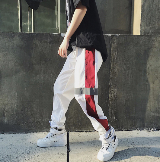 Pantalones Casuales Reflectantes para Hombre - Comodidad y Seguridad - Image 10