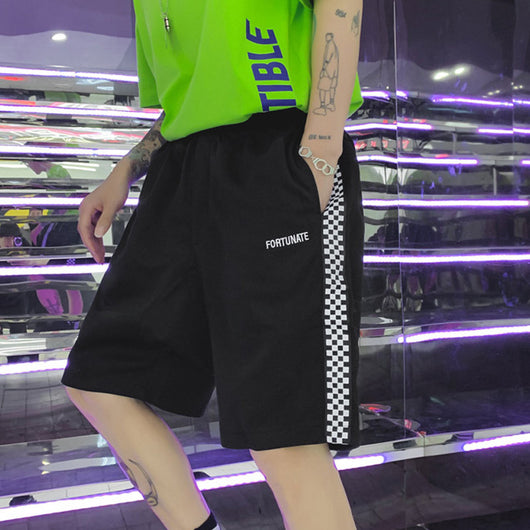 Pantalones Cortos Hip Hop Hombre Verano Sueltos Estilo Harajuku - Image 4
