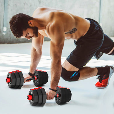 Mancuerna Octagonal para Fitness y Entrenamiento en Casa