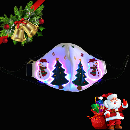 Máscara Luminosa para Fiestas Navideñas - Image 2