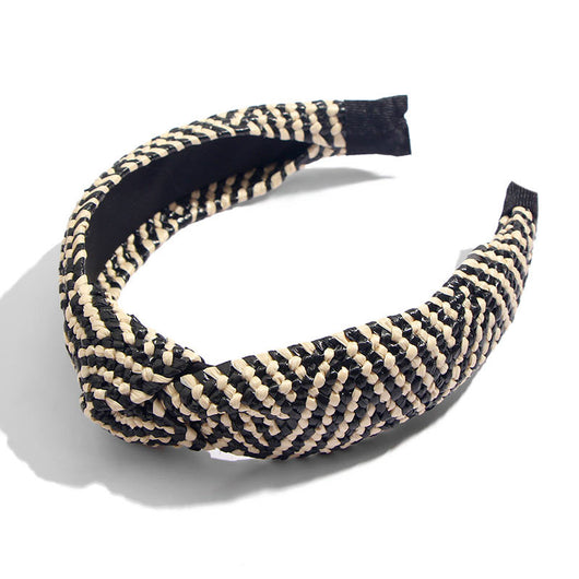Diadema de Rafia Tejida a Mano - Natural y Elegante - Image 28