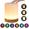 Lámpara Nocturna LED Multicolor con Diseño Veta de Madera