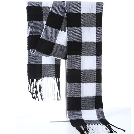 Pañoleta de Cachemira Escocesa para Mujer - Abrigo Elegante y Cálido - Image 30