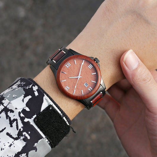 Reloj de Cuarzo para Hombre con Sándalo Negro - Image 25