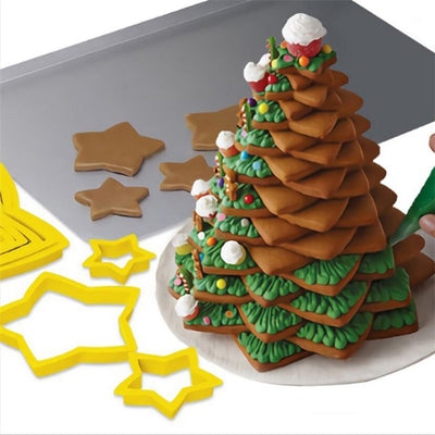 Cortador de Galletas de Cinco Estrellas para Repostería Profesional
