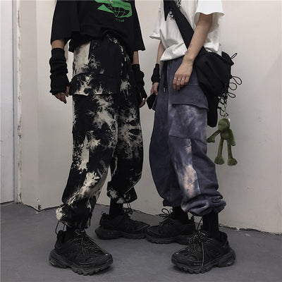 Pantalones Sueltos Tie-Dye Efecto Degradado - Image 3