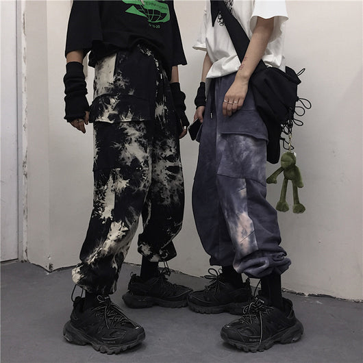 Pantalones Sueltos Tie-Dye Efecto Degradado - Image 3