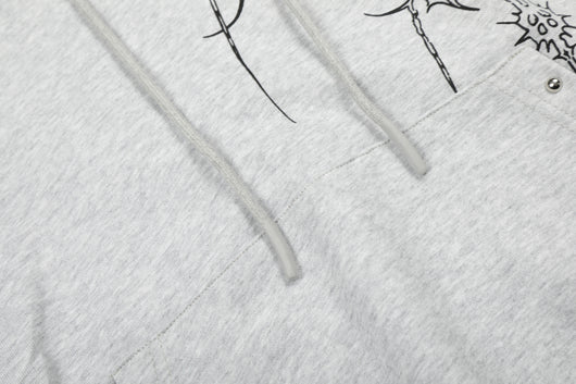 Sudadera con Capucha Retro Estilo Europeo Americano con Tachuelas Cruzadas para Hombre - Image 19