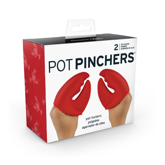 Guantes de Silicona Rojo Langosta con Pinzas para Cocina Creativa - Image 2