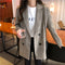 Blazer Cuadros Clásico para Mujer
