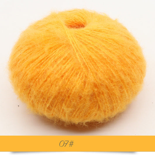 Suéter y chal de mohair para bebé con detalle de tejido - Image 75