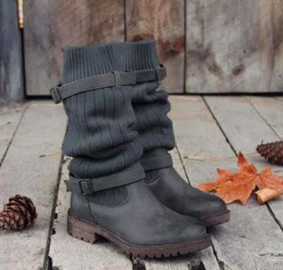 Botas Martín Invierno Mujer con Forro de Lana y Peluche Cálido - Image 3