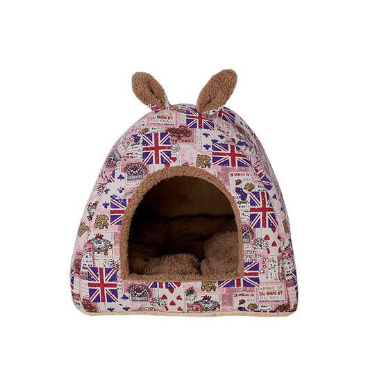 Casa Refugio Térmico para Mascotas con Diseño Yurta y Cojín Absorbente - Image 14