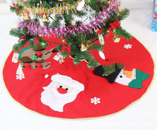 Falda para Árbol de Navidad Premium Estilo Hotel Lujo